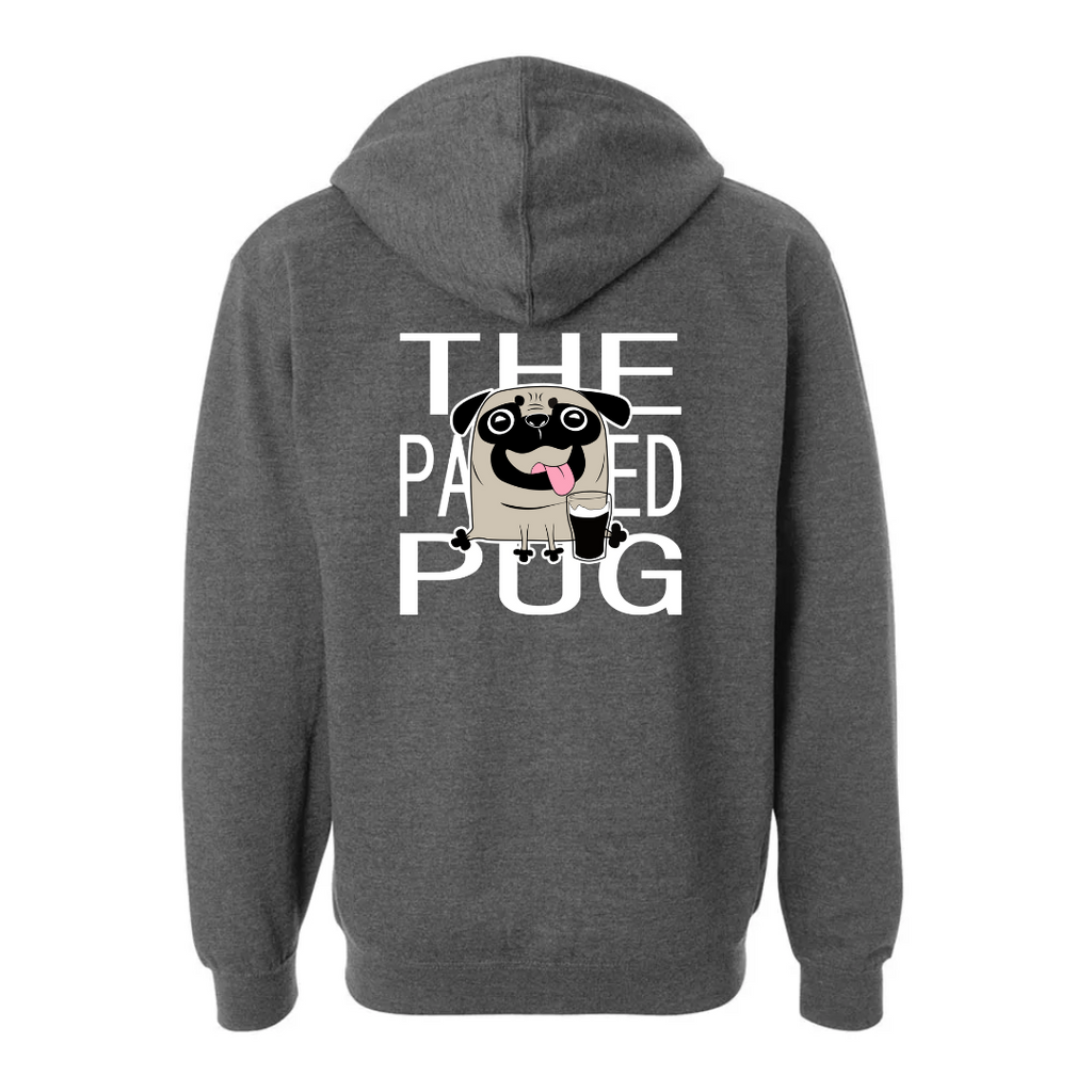 Parched Pug Hoodie with Square Logo