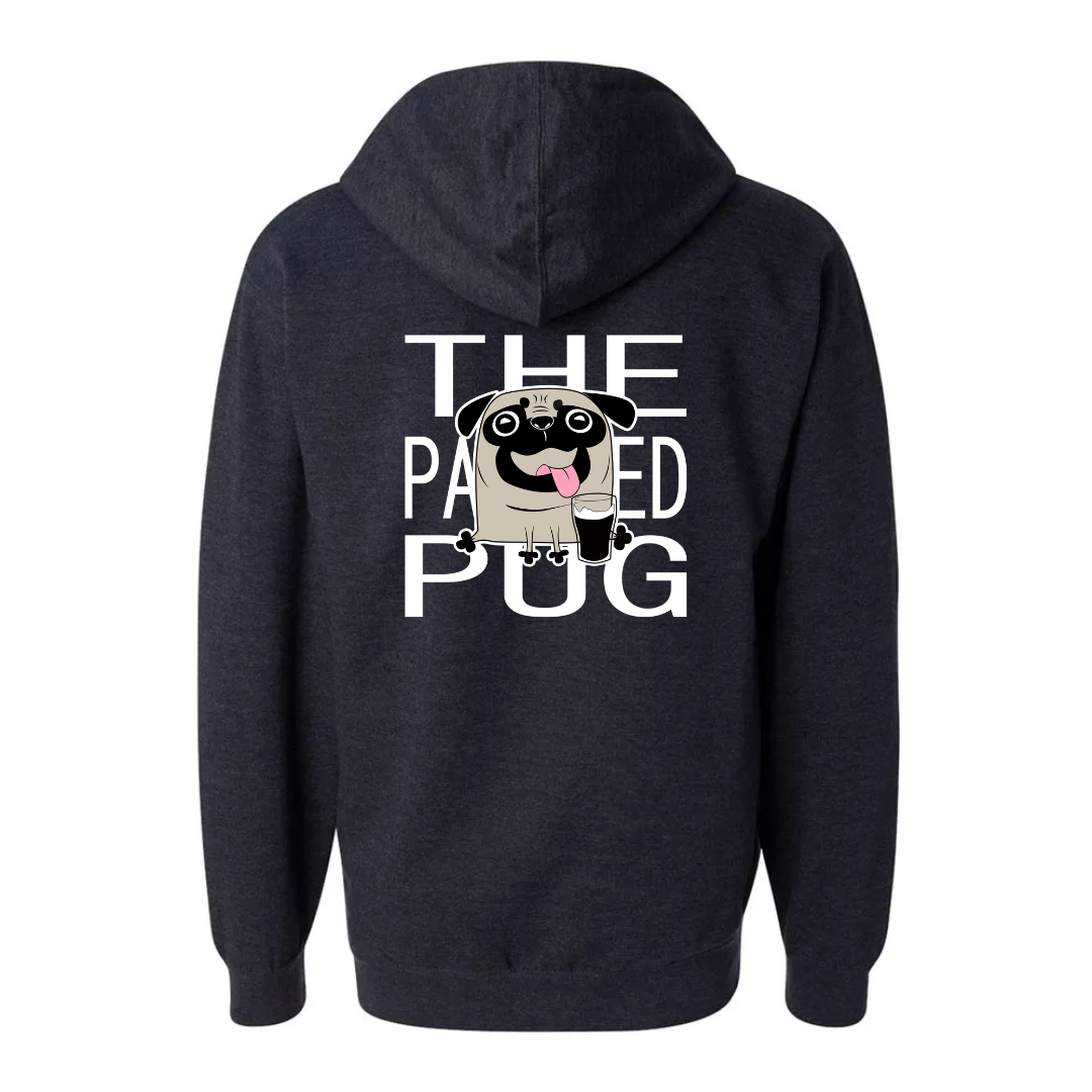 Parched Pug Hoodie with Square Logo