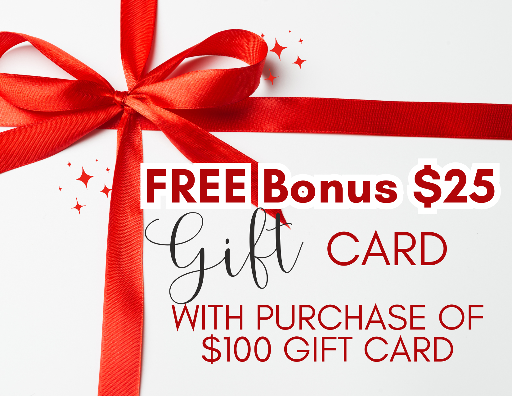 Gift Card Bonus Deal - Happy Holidays